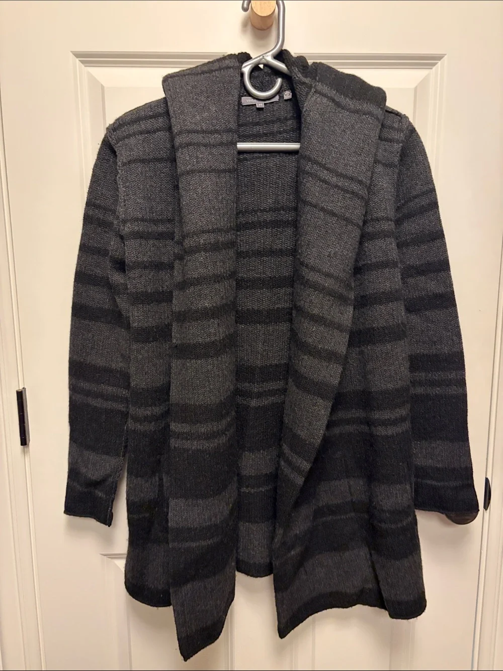 Vince Open Cardigan Sweater-Hoodie